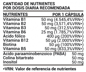 Ficha Vitamina B-50